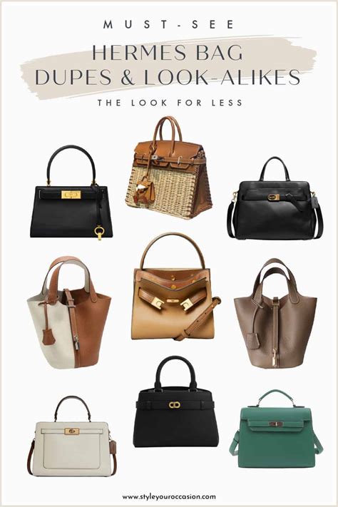 dupe bags online|best look alike designer bags.